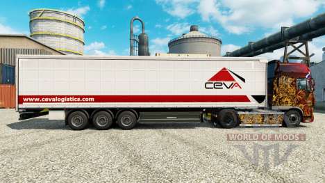Skin Ceva Logistics for Euro Truck Simulator 2
