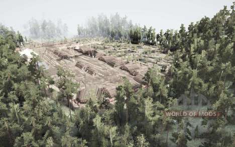 Map    Mountain for Spintires MudRunner