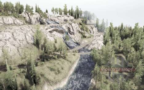 Project 321: Mountain  passage for Spintires MudRunner