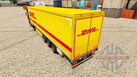 Skin DHL for Euro Truck Simulator 2