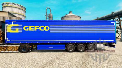 Skin Gefco for Euro Truck Simulator 2