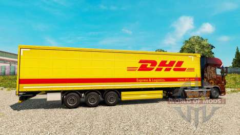 Skin DHL for Euro Truck Simulator 2