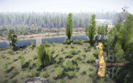 Around the Taiga. Variant 3 for Spintires MudRunner