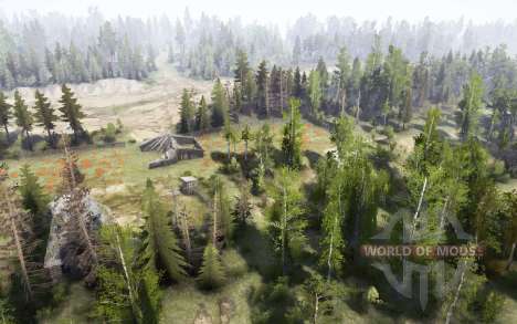 Map    Lunino for Spintires MudRunner