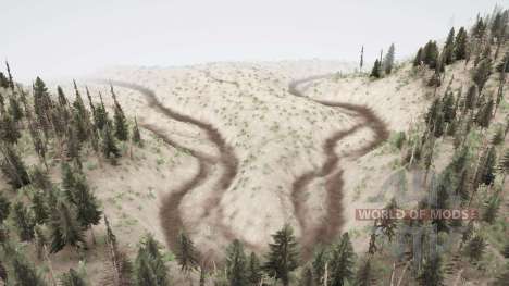 Map Silverstone for Spintires MudRunner
