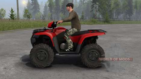 Suzuki KingQuad 750 for Spin Tires