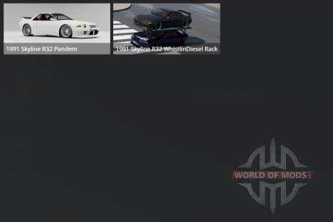 Nissan Skyline GT-R (BNR32) Wide Body Kit for BeamNG Drive