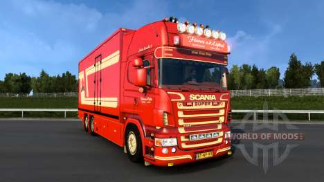 Scania R620 6x2 Topline CR19T  2009 for Euro Truck Simulator 2