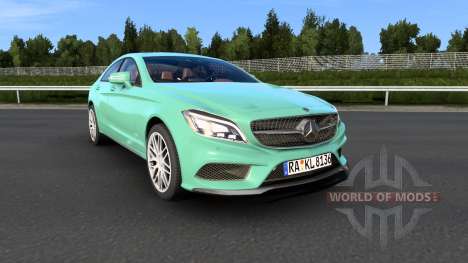 Mercedes-Benz CLS 350 d AMG Sport Package 2014 for Euro Truck Simulator 2