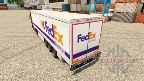 Skin FedEx for Euro Truck Simulator 2