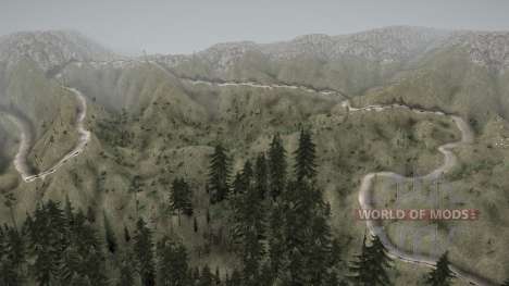 The Mountain for Spintires MudRunner