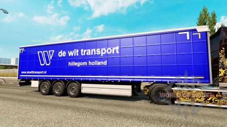 Skin De Wit Transport for Euro Truck Simulator 2