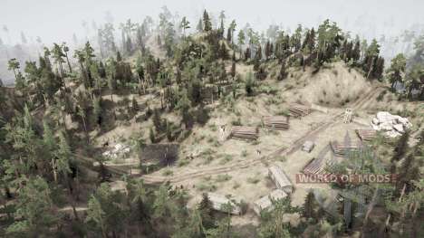 Map Valay for Spintires MudRunner