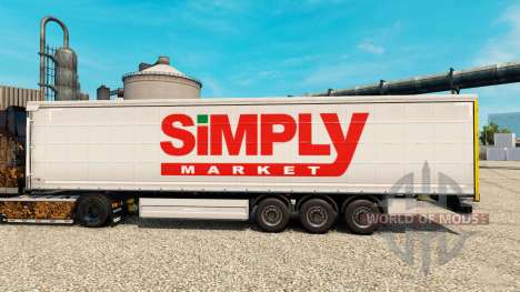 Skin Simply Market for Euro Truck Simulator 2