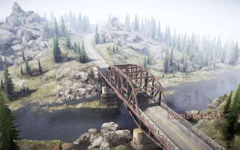 Rocky       Mountains for Spintires MudRunner