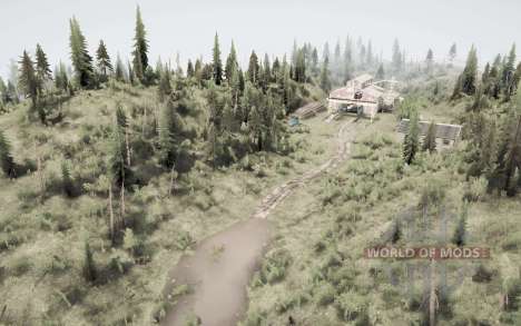 Map     Woodland for Spintires MudRunner
