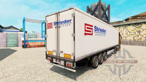 Skin Strieder Spedition for Euro Truck Simulator 2