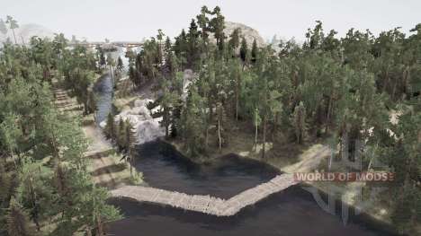 Map Small for Spintires MudRunner