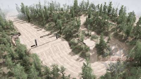 Porcupine Race Track for Spintires MudRunner