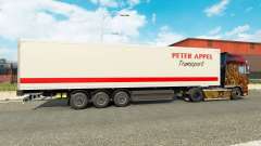 Skin Peter Appel for Euro Truck Simulator 2
