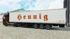 Skin Bennig for Euro Truck Simulator 2