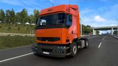Renault Premium Orange for Euro Truck Simulator 2