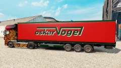 Skin Oskar Vogel for Euro Truck Simulator 2