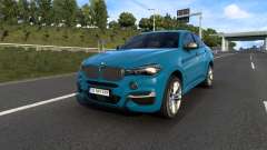 BMW X6 M50d F16 2020 MY for Euro Truck Simulator 2