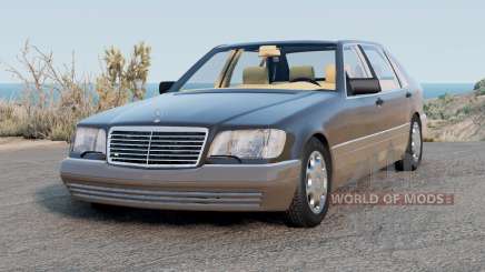 Mercedes-Benz S 600 L V140 1993 for BeamNG Drive