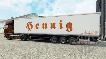 Skin Bennig for Euro Truck Simulator 2