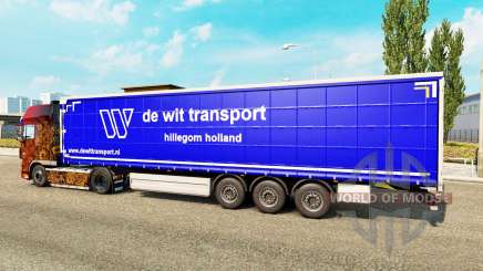 Skin De Wit Transport for Euro Truck Simulator 2