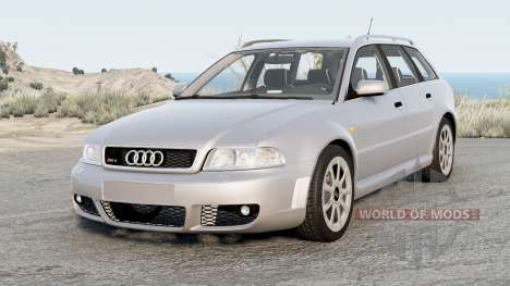 Audi RS 4 Pale Slate for BeamNG Drive
