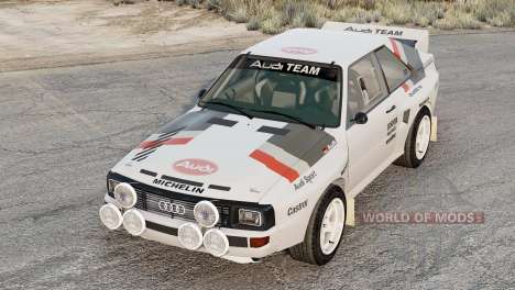 Audi Sport quattro Group B 1985 for BeamNG Drive