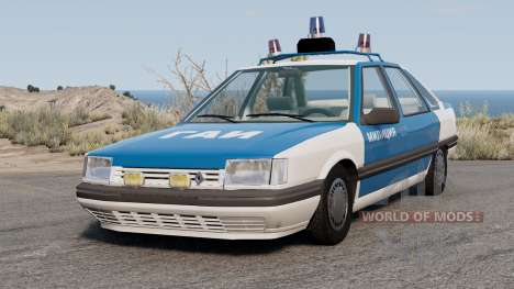Renault 21 Boston Blue for BeamNG Drive