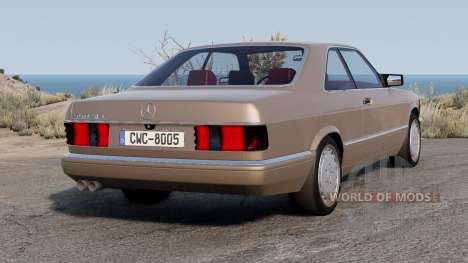 Mercedes-Benz 560 SEC Light Taupe for BeamNG Drive