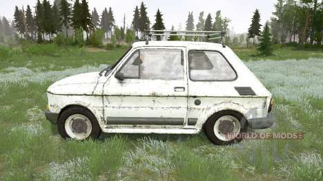 Fiat 126 for Spintires MudRunner