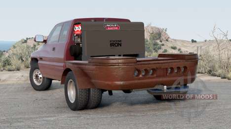 Dodge Ram 2500 4x2 Club Cab Flatbed Truck 2001 for BeamNG Drive