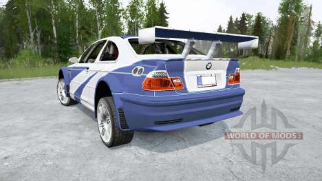 BMW M3 GTR (E46) Most Wanted for Spintires MudRunner