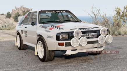 Audi Sport quattro Group B 1985 for BeamNG Drive