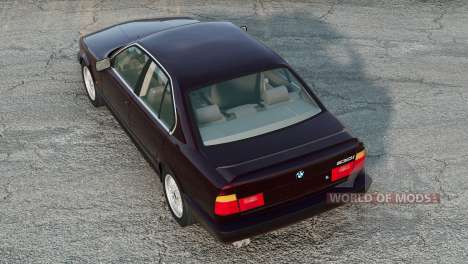 BMW 530i Sedan (E34) Bulgarian Rose for BeamNG Drive