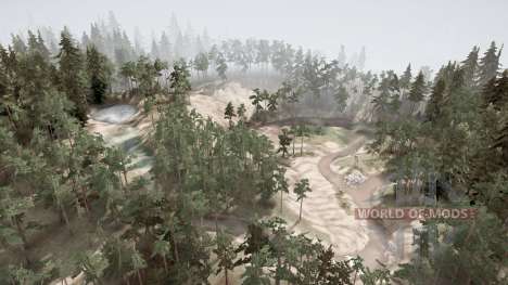 In forests and swamps for Spintires MudRunner