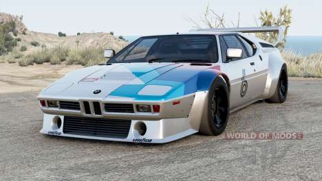 BMW M1 Vin Rouge for BeamNG Drive