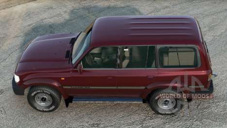 Toyota Land Cruiser Congo Brown for BeamNG Drive