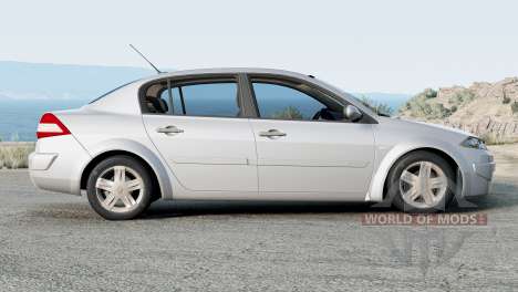 Renault Megane Sedan Pastel Gray for BeamNG Drive