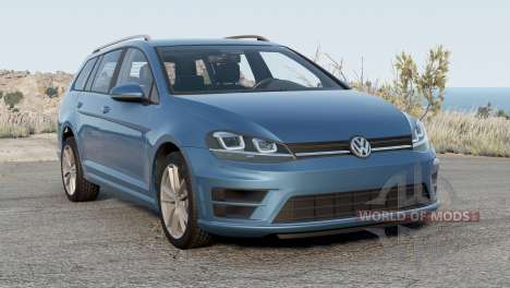 Volkswagen Golf Blue Sapphire for BeamNG Drive