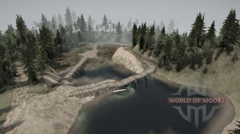 Lost in the woods for Spintires MudRunner