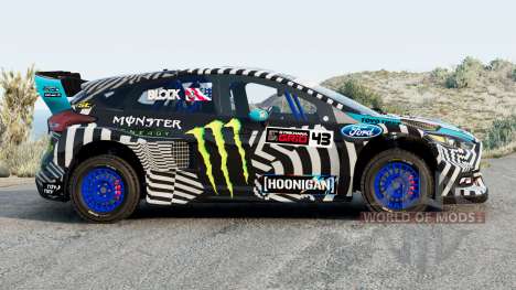 Ford Focus RS RX Hoonigan Gymkhana 9 2016 for BeamNG Drive