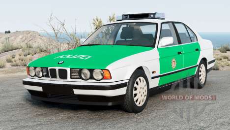 BMW 530i Sedan (E34) Bulgarian Rose for BeamNG Drive