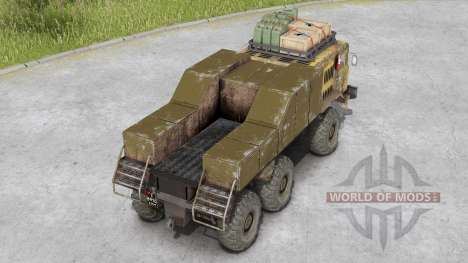 MAZ-535 6x6 Equator for Spin Tires