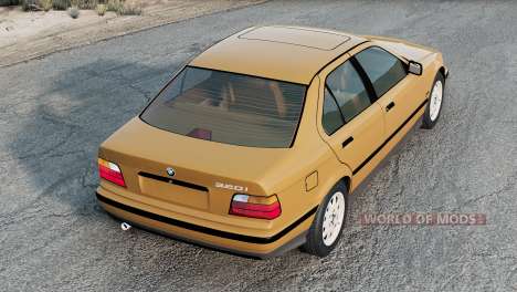 BMW 320i Saloon (E36) Light Brown for BeamNG Drive